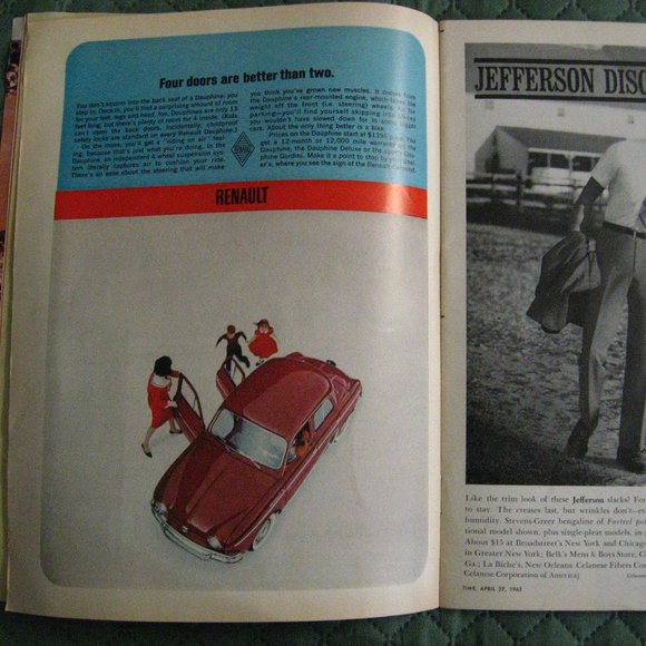 📖 Time Magazine Mid Century April 27, 1962 - Picture 6 of 9